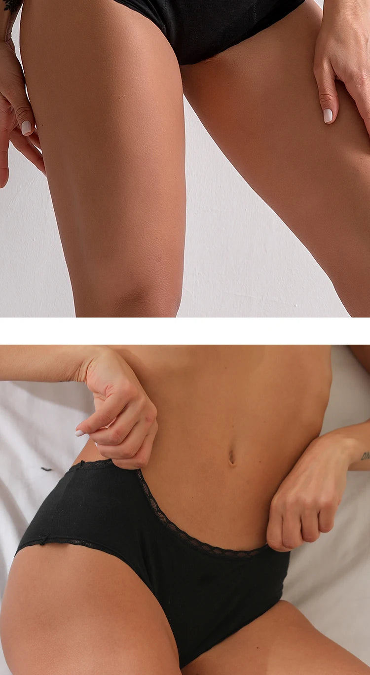 Super Leakproof Lace Period Panties