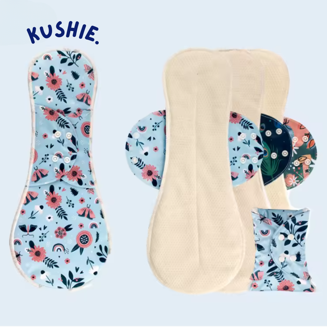 Protectores menstruales reutilizables Dottie de 2 piezas