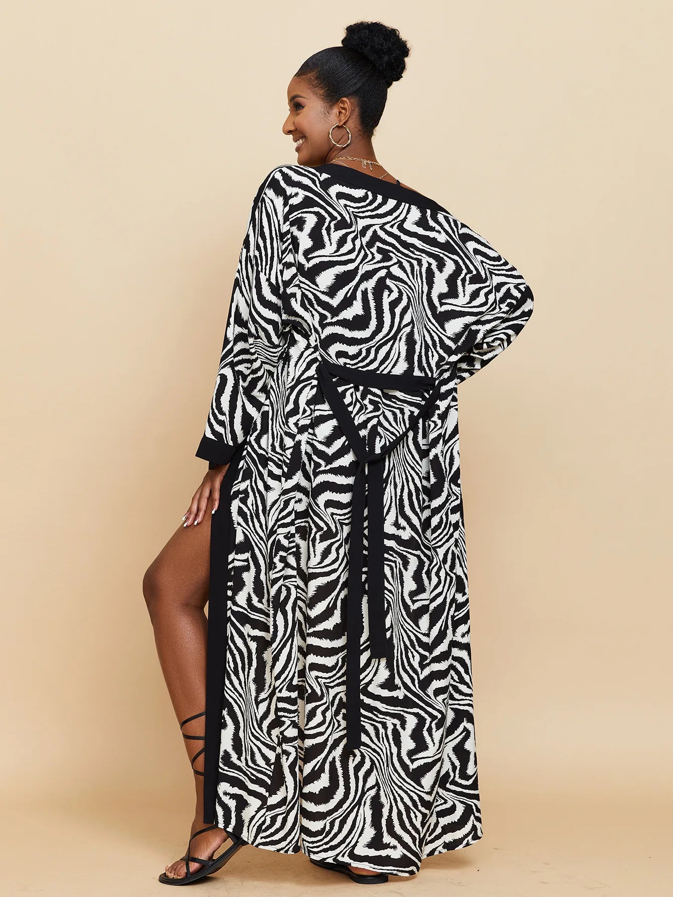 Diva Drape Kimono Gown