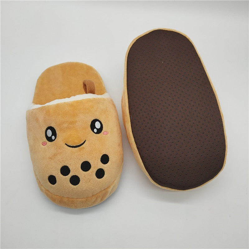 KUSHIE. Zapatillas de té de burbujas
