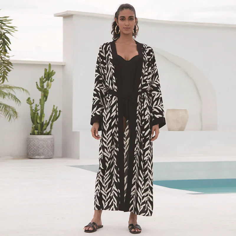 Diva Drape Kimono Gown