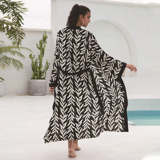 Diva Drape Kimono Robe