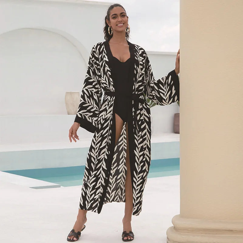 Diva Drape Kimono Gown