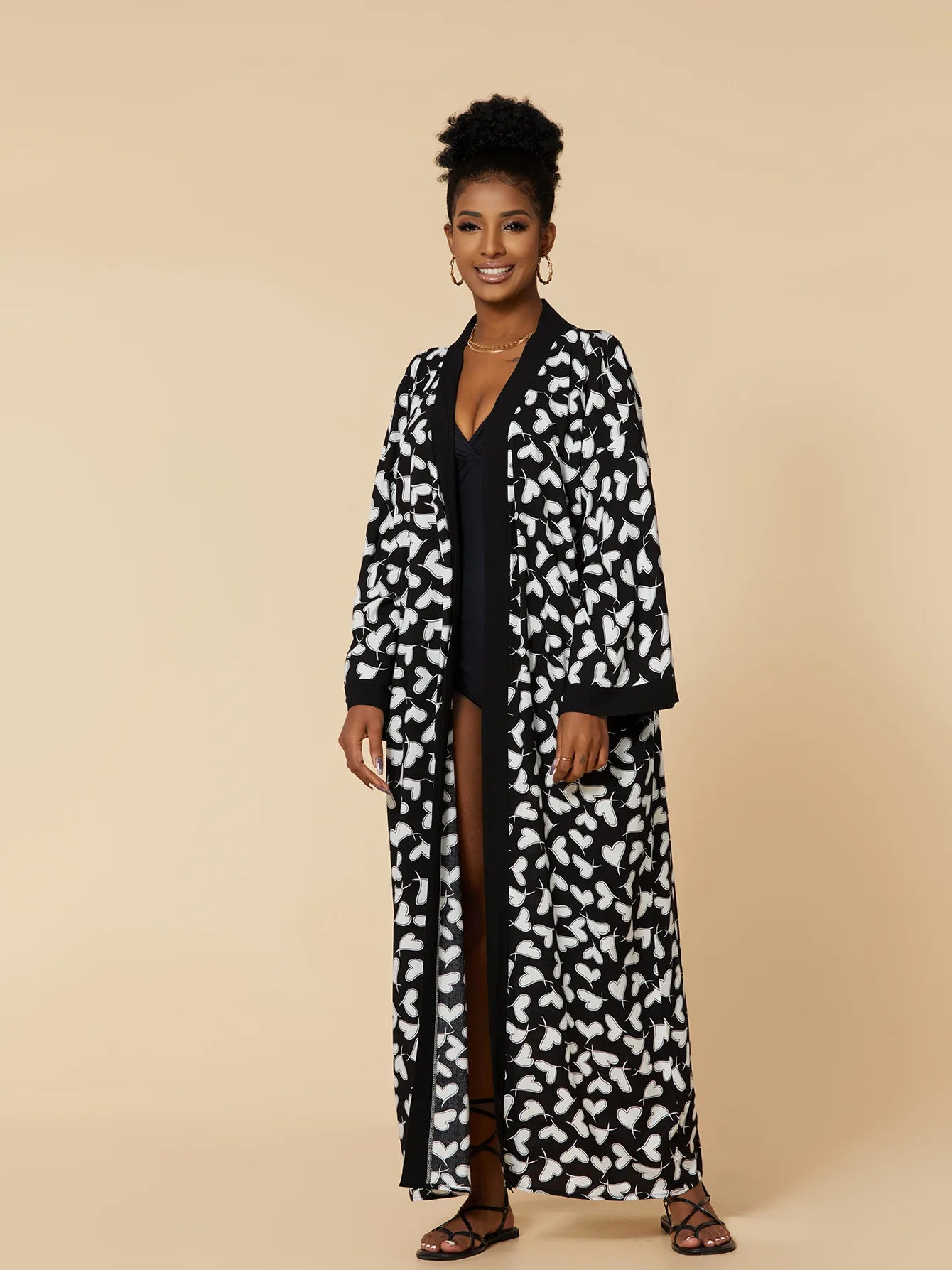 Diva Drape Kimono Gown