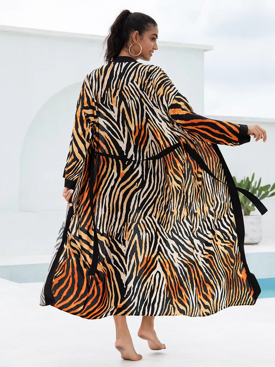 Diva Drape Kimono Gown