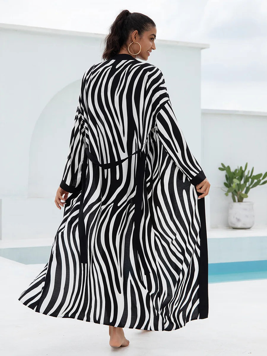 Diva Drape Kimono Gown