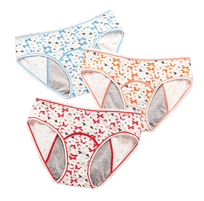 Braguitas de bikini para la menstruación de Teeni