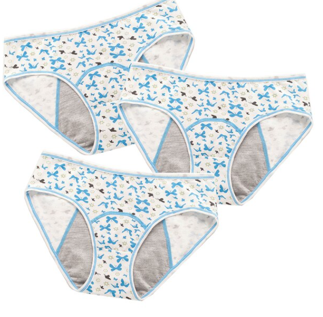 Braguitas de bikini para la menstruación de Teeni