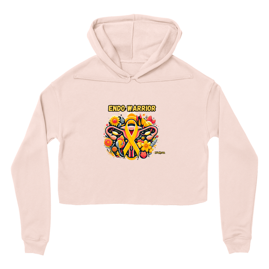 Endo Warrior Crop Top Hoodie