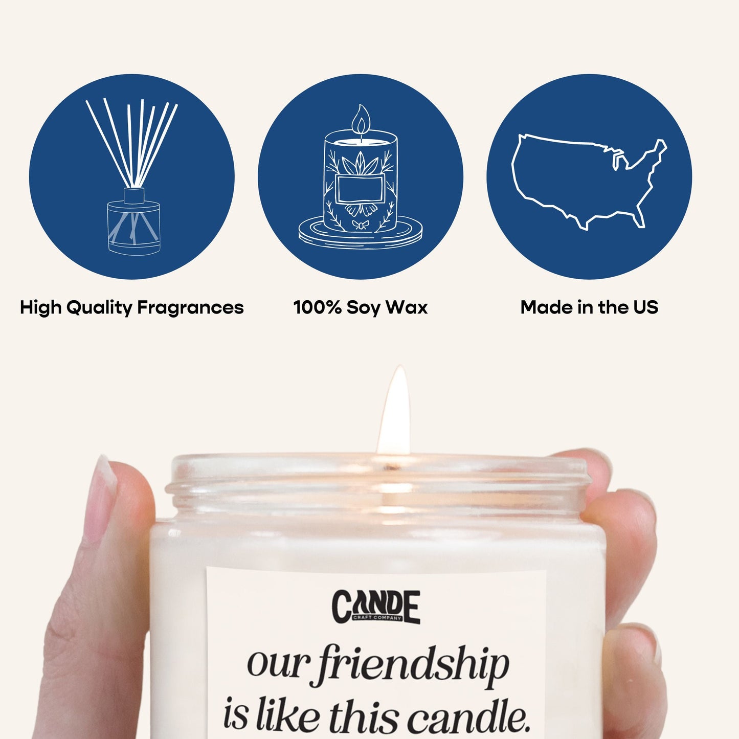 Flannel Pine Scented Candle