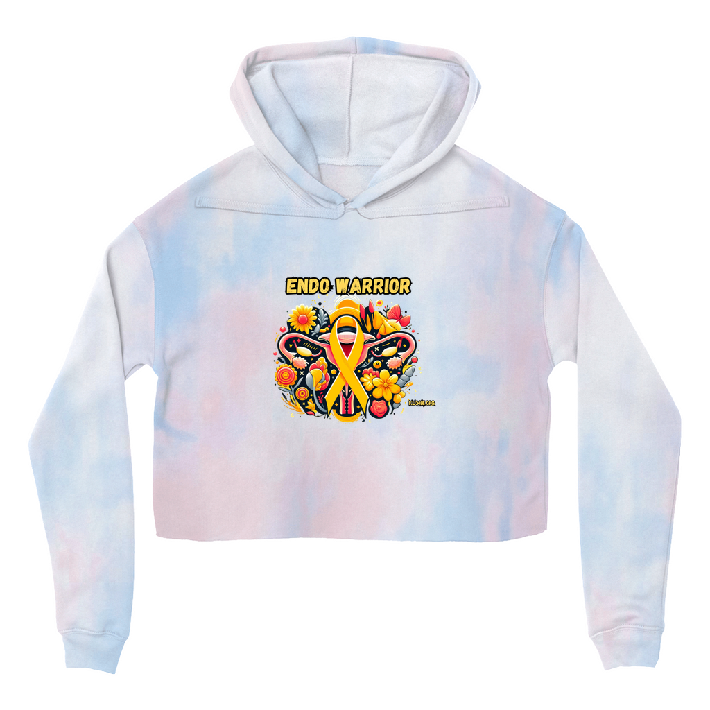 Endo Warrior Crop Top Hoodie