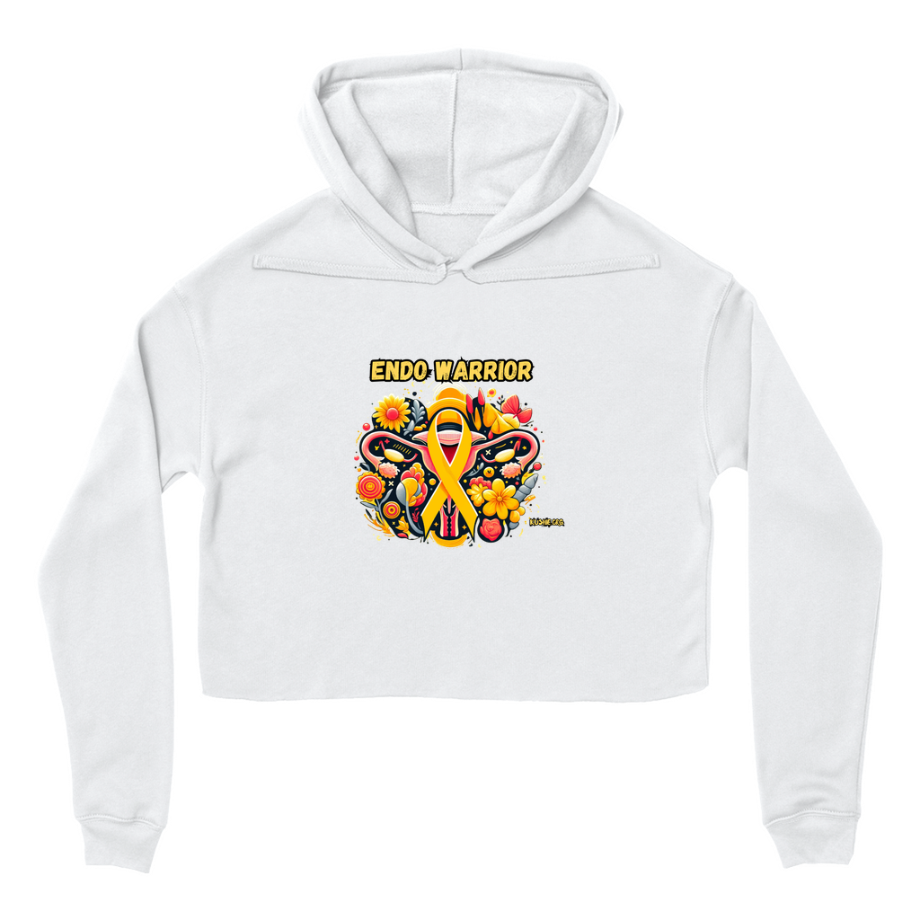 Endo Warrior Crop Top Hoodie