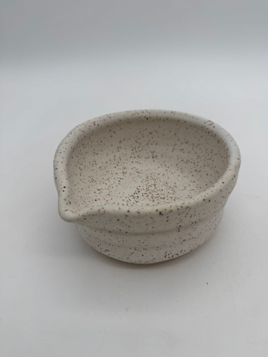 Ceramic matte matcha bowl