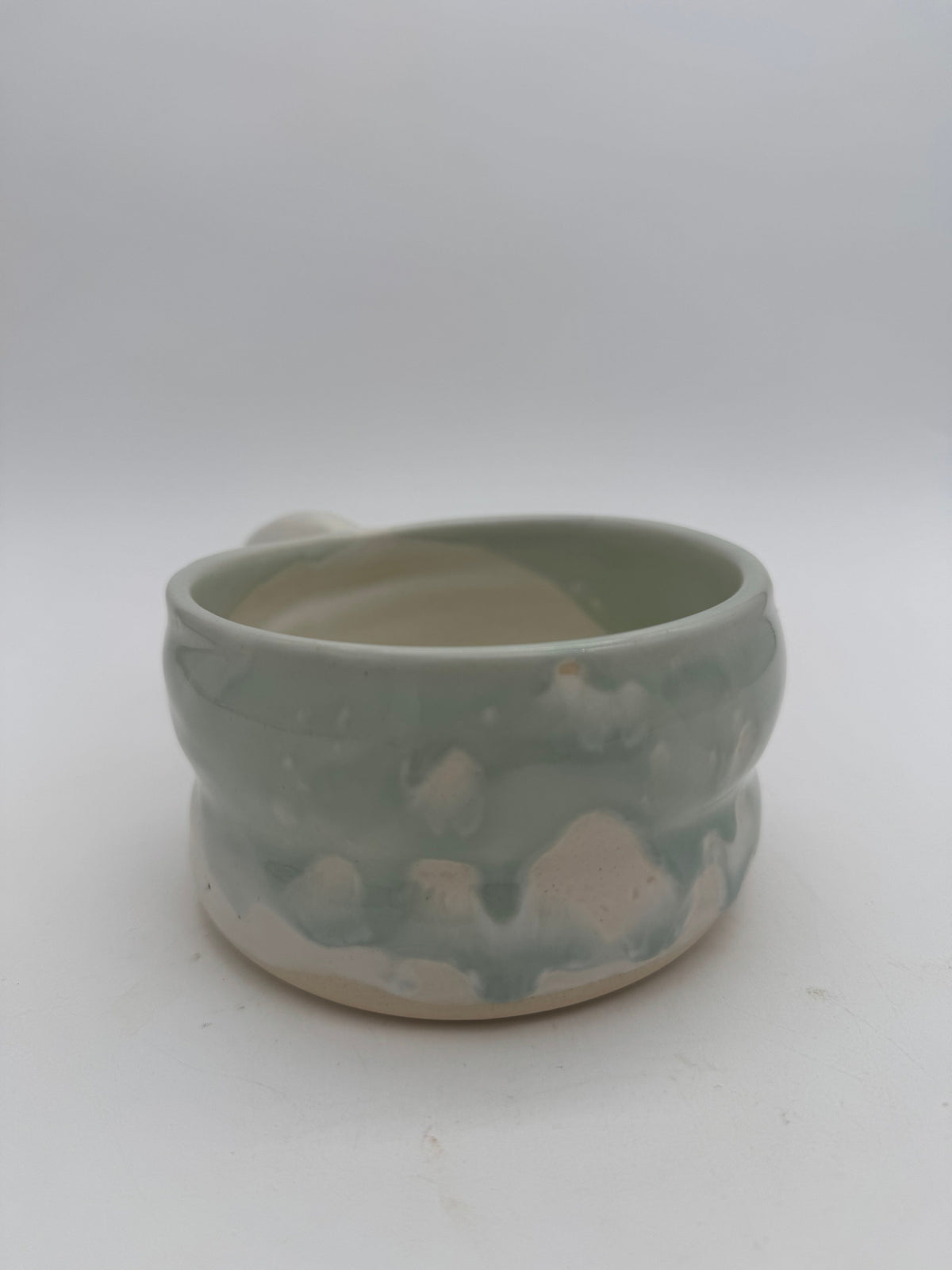 Ceramic celadon mug
