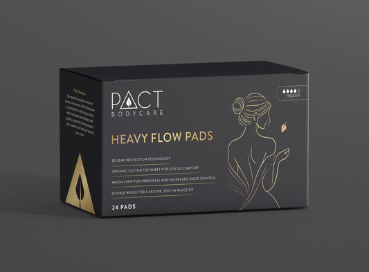 Heavy Flow Menstrual Pads (24 Count)