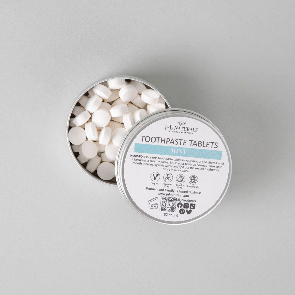 Mint Toothpaste Tablets
