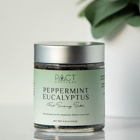 Peppermint Eucalyptus Foot Soaking Salts
