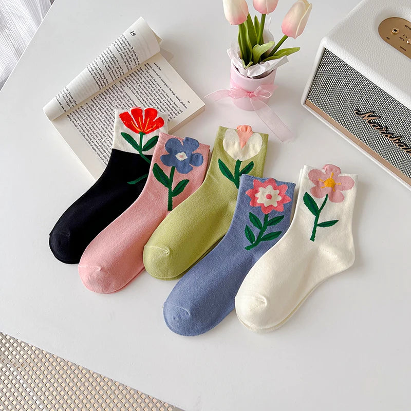 Bloom Comfort Crew Socks