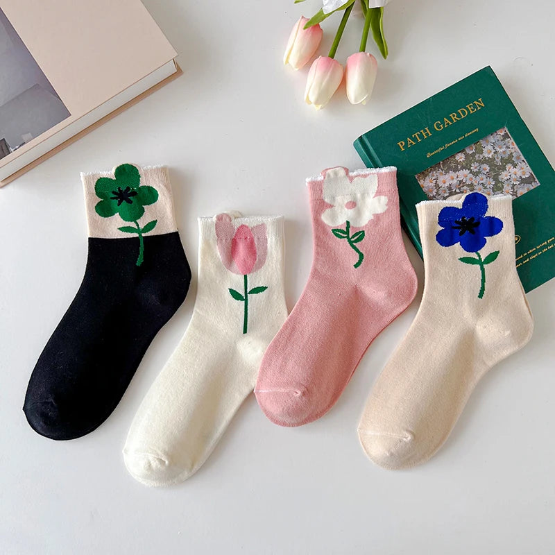 Bloom Comfort Crew Socks