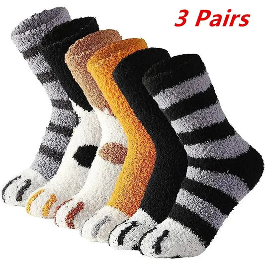 Cozy Pawfect Socks 3PC