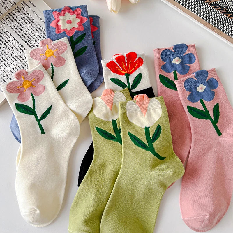 Bloom Comfort Crew Socks