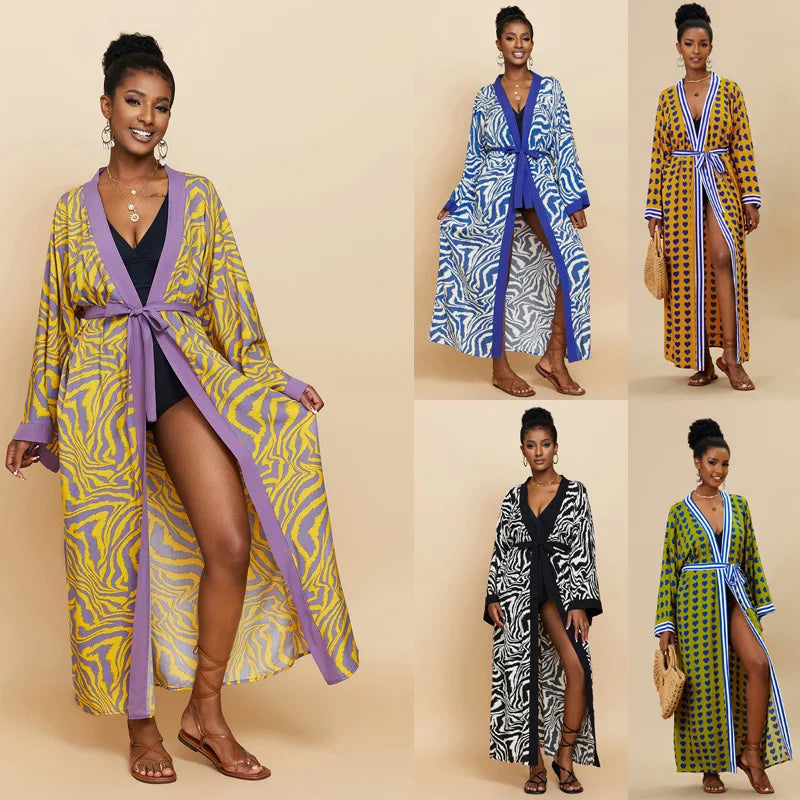 Diva Drape Kimono Gown
