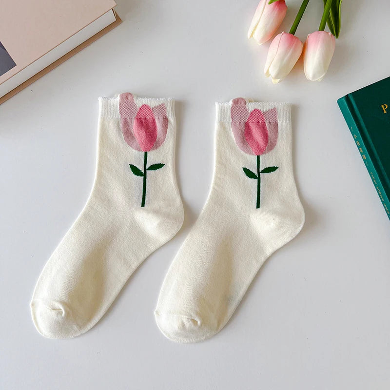 Bloom Comfort Crew Socks