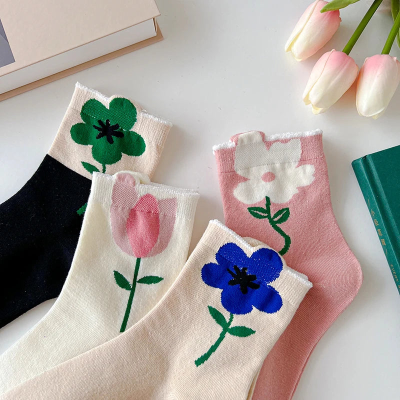 Bloom Comfort Crew Socks