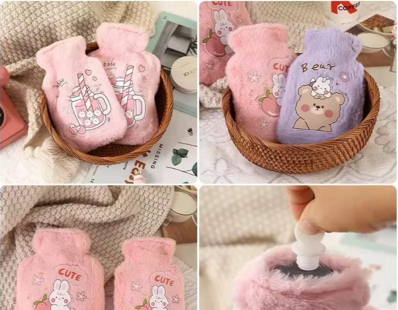 Nature's Fuzzy Hot Water Bottle