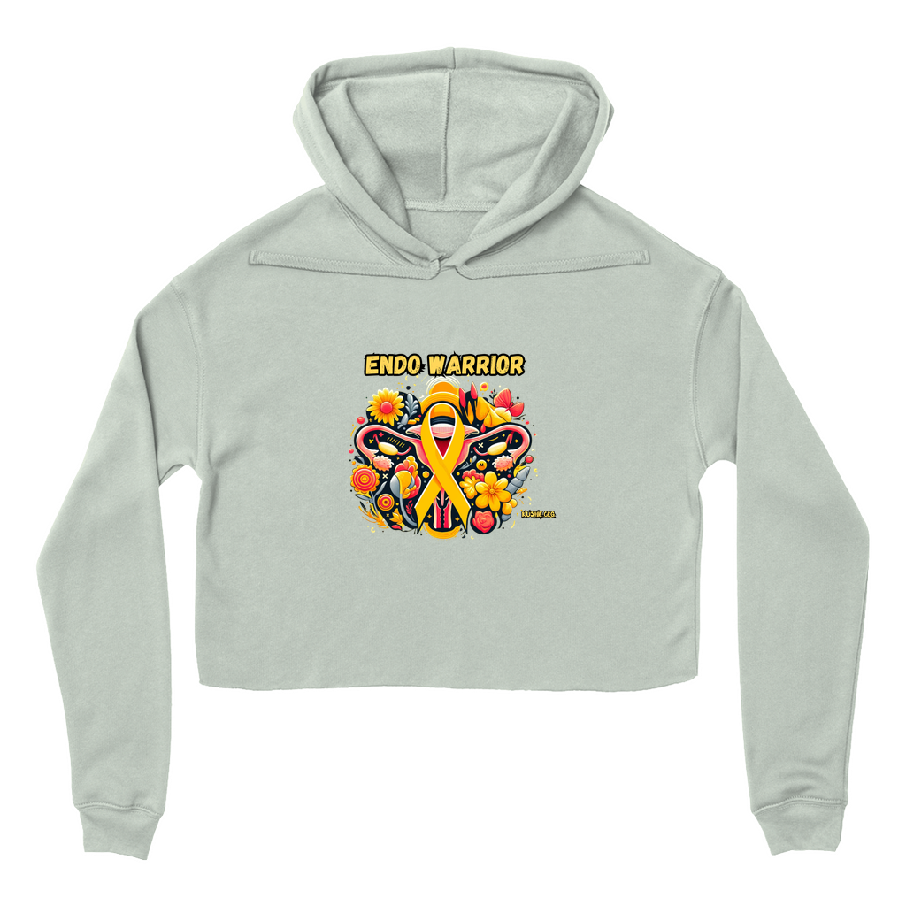 Endo Warrior Crop Top Hoodie