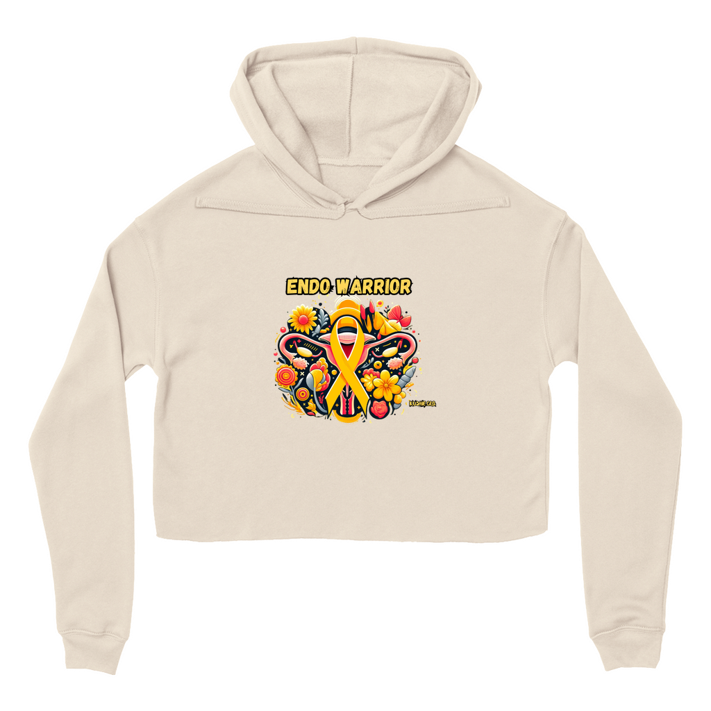 Endo Warrior Crop Top Hoodie